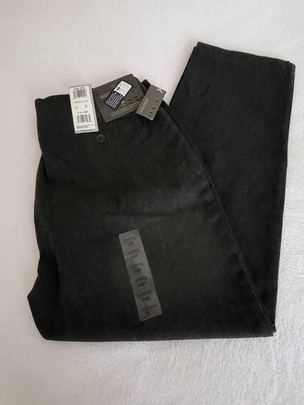 Dockers Women's Black Dress Pants Petite 12 Short